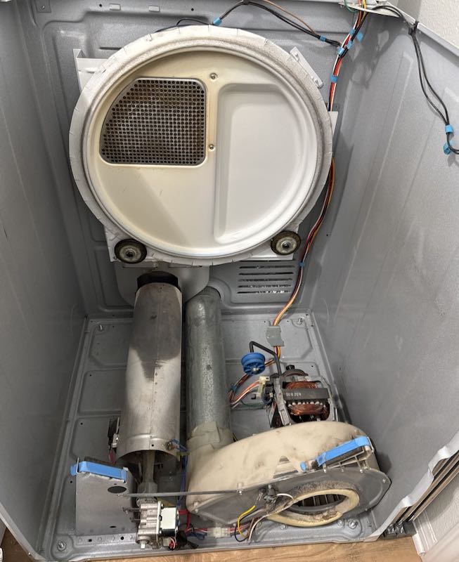 Dryer service and troubleshooting
